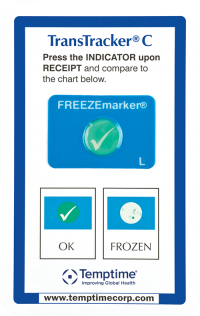 Transtracker-C Heat-freeze Shipping Temperature Indicator