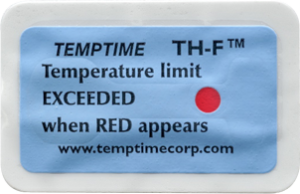 Temptime-Temperature Indicator Card