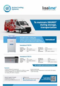 Hemokool-Active Cooling Systems Leaflet